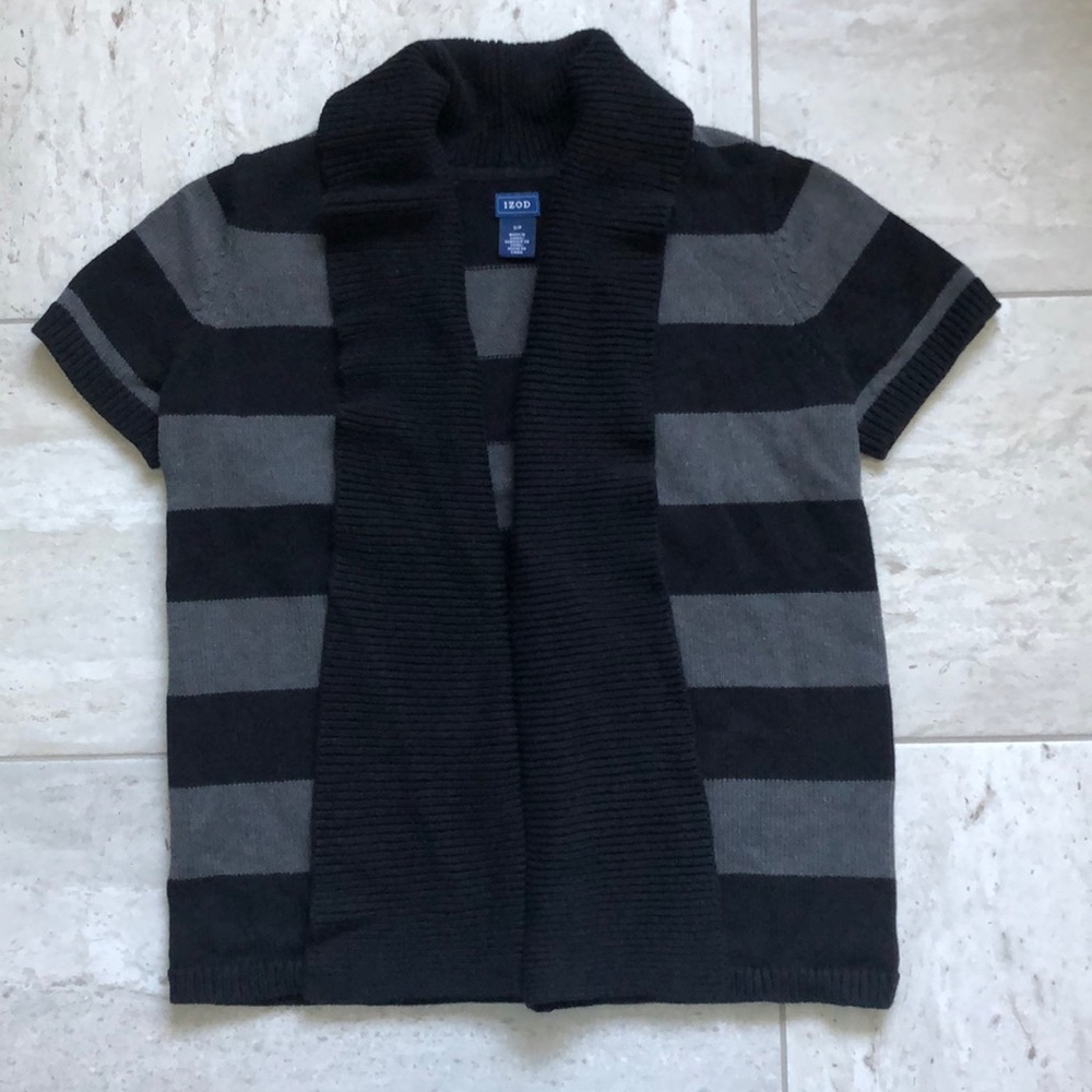 Open chunky knit sweater